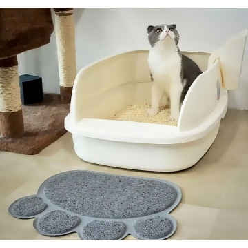 Catidea Litter Box Bread Bin Extra Large Blue